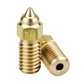 Elves for Neptune 4 Nozzle Brass Hardened Stainless Steel 0.4mm 0.6mm Nozzles 1.75mm Filament for Neptune 4, Neptune 4 Pro 3D Printer