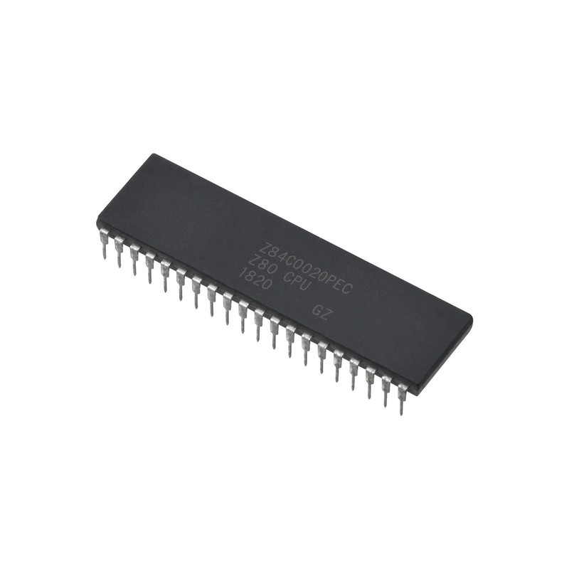 Bridgold 2pcs Z84C0020PEC Z80 Z80CPU IC CPU Microprocessor 20MHz,DIP-40.