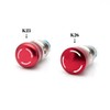 WerFamily 19mm Red Head Emergency Stop Rotary Latching Push Button