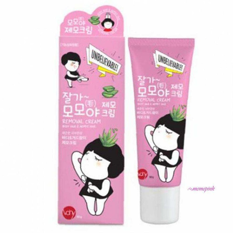 MimiShopO Korean Made Jarga Momoya Waxing Cream for Underarms 50g