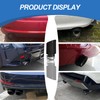 Carbon Fiber Exhaust Tip 2.5" Inlet to 4" Outlet, Bolt-On
