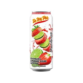 De Mi Pais Strawberry Lemonade Drink with Pulp 16oz / Limonada de Fresa con Pulpa 16oz (12)