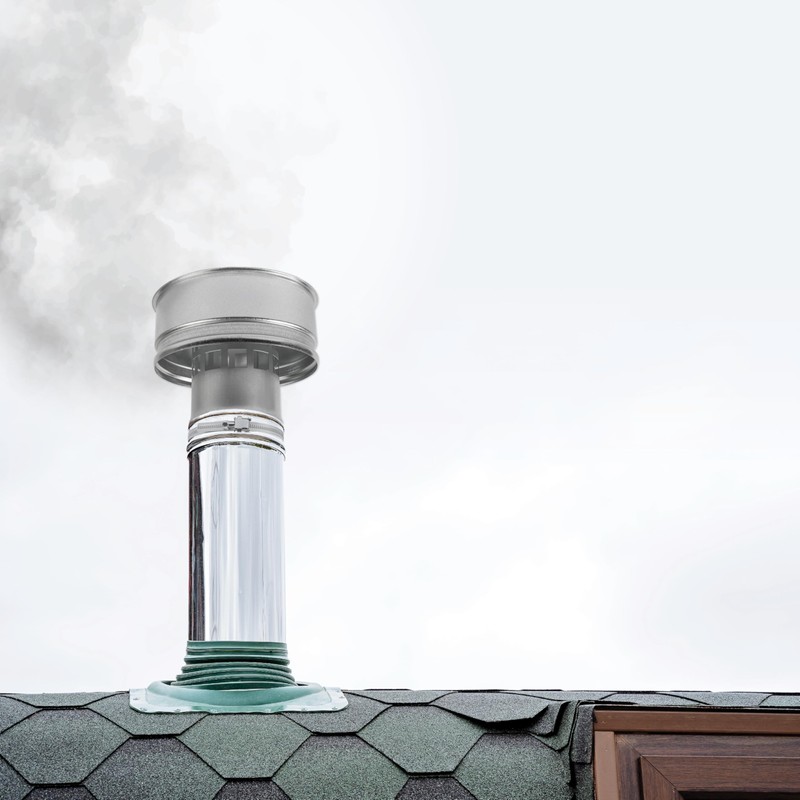 Vent Systems 4" Inch Round Roof Vent Cap – Galvanized