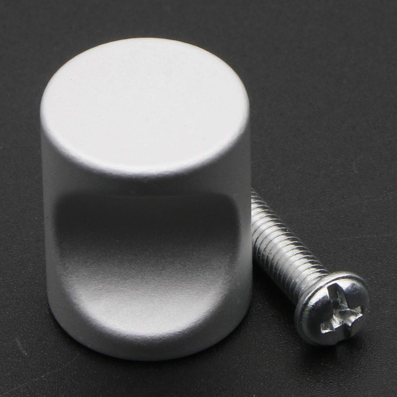 Pxyelec 20pcs Cabinet Knobs, Modern Cylindrical Drawer Knobs Dresser Pulls