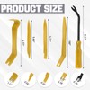 wuyaoyao 5PCS Auto Trim Removal Tool kit, No Scratch Plastic