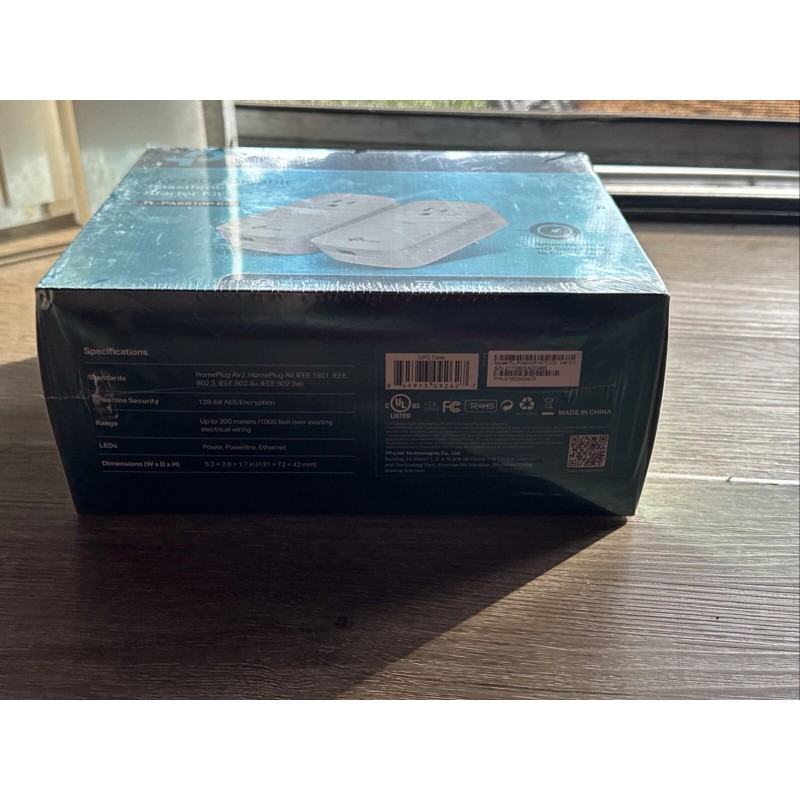 TP-Link TL-PA8010P KIT AV1300 Gigabit Passthrough Powerline Adapter Starter Kit