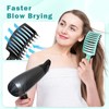 Curved Detangler Brush for Women Kid Men, 2 Pack Boar