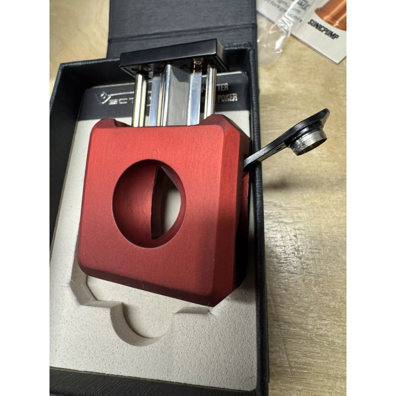 Vector VCUBE Cigar Cutter Punch V-Cut Poker and Rest -