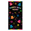 Rubie's Neon New Years Eve Party Door Cover, One Size,