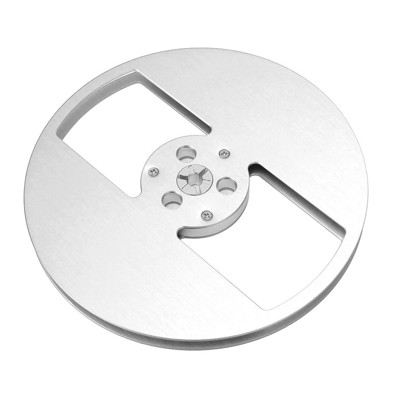 1/4 7 Inch Empty Reel Aluminum Alloy 2 Hole Opening