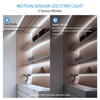 OMIKA COB Motion Sensor Stair Strip Lights,6.56ft 640LEDs Closet Lights,