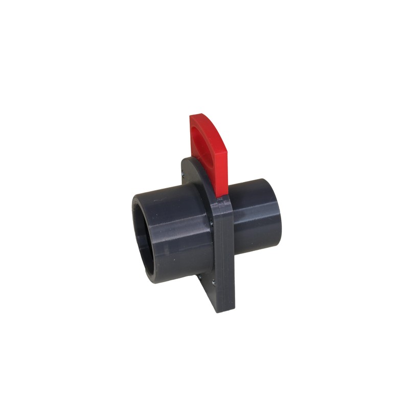 Air Gate Valve | Blastgate DN 50 with Sleeve -
