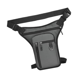 Leg Bag Outdoor Drop Thigh Bag Motorcycle Waist Bag Multi Pockets Design Fashion Pack Bag for Bike Riding Cycling Hiking Outdoor Travel Camping Casual Daypack (Gray)