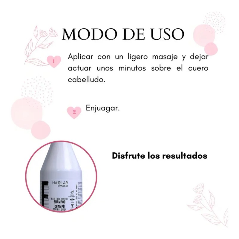 Shampoo Salerm Control Caída Hairlab 300 - mL