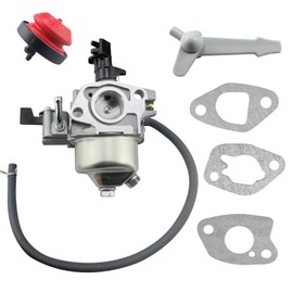 Memiuyelay Carburetor Carb Kit Fit for YardMax YB5765 22" 6.5HP 196cc Snow Thrower Carburetor Replacement fit for PDST24 PDST24E Snowblower with Gaskets