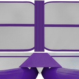 1 Metre Air Track Connecting Tape Connector Tape for Inflatable Tumbling Gymnastics Yoga Camping Training Mats (Purple)