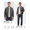 TBMPOY Men's Light Jackets Lightweight Bomber Windbreaker Jackets Casual Stylish