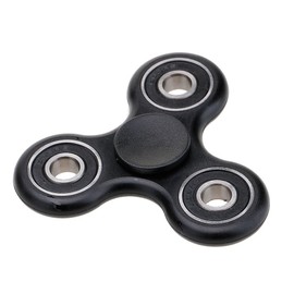 HENGSONG Fidget Toys Hand Spinner Finger Spielzeug für Kinder und Erwachsene Spielzeug Geschenke (Schwarz)