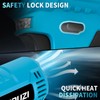 Cordless Heat Gun with 2x 6.0Ah Battery,Heat Gun for Shrink