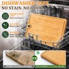 Non Toxic Bamboo Cutting Board for Kitchen: Healthy & Food