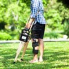 supregear Crutch Accessories Bag, Water-Resistant Storage Pouch with Cup Holder