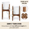 Fox & Fern Adjustable Plant Stand Indoor — 8 to