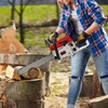 20-Inch Gasoline Chainsaw, 52CC 2000W 2-Stroke Portable Gas Powered Chain