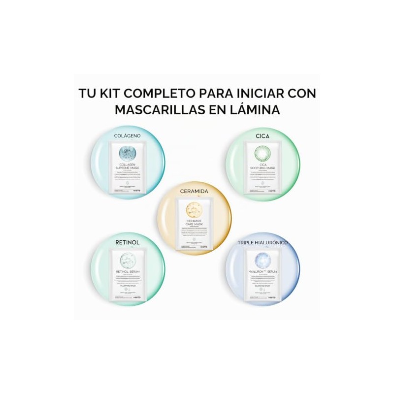OOTD Hydrating Sheet Mask Starter Kit Paquete Variado Para El