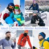 Winter Neck Gaiter Warmer, Soft Fleece Face Mask Scarf for
