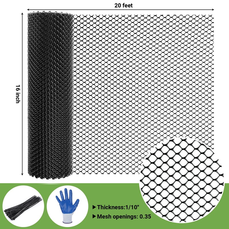 Wesketch Mesh Tree Guard Trunk Protectors, Plastic Wire Mesh Fence,