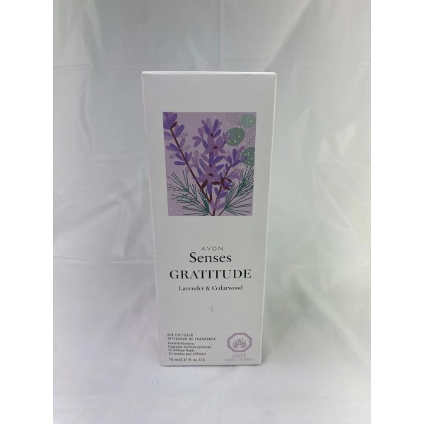 Avon Senses Gratitude Lavender & Cedarwood Air Diffuser - New