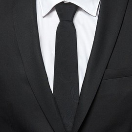 Luckyvestir Men's Ties, 3.15" Neckties Black Ties for Men Formal Business Wedding Party Gifts