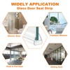 Bath Shower Screen Seal Strip,U-Shape Rubber Shower Screen Seal Strip