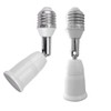 E26/E27 Standard Medium Light Socket Extender & Adjuster w/Vertical 90°