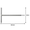 Tone HPTHW-06 T-Shaped Hexagon Wrench 2 Sides Width 0.2 inches