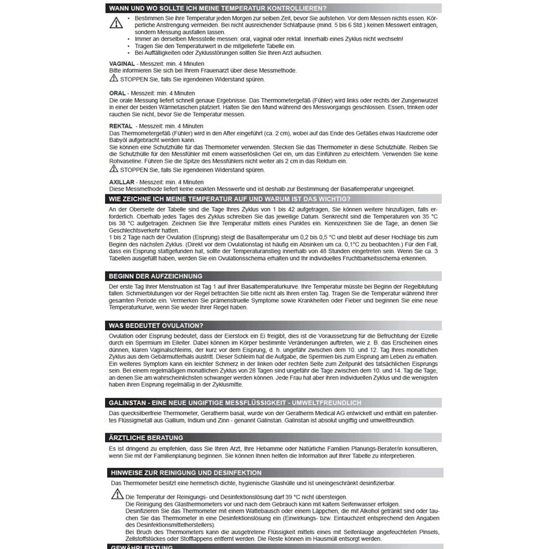 TERMOM Etro Geratherm basale