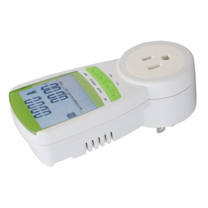 Watt Meter ABS 15A with Digital LCD Power Consumption Monitor