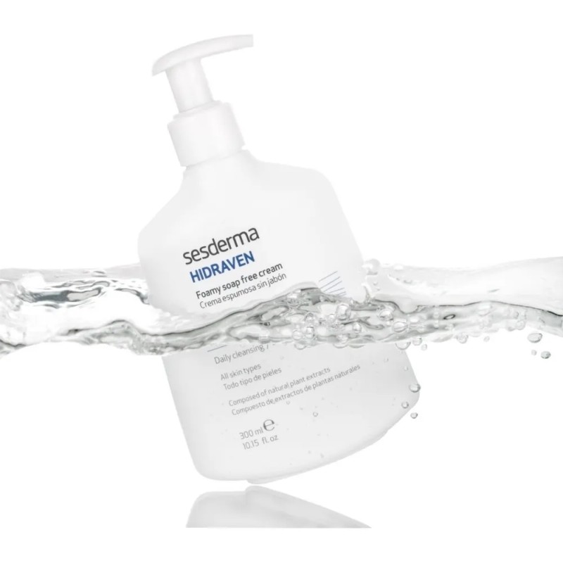 Hidraven Crema Espumosa Sin Jabon 300 Ml