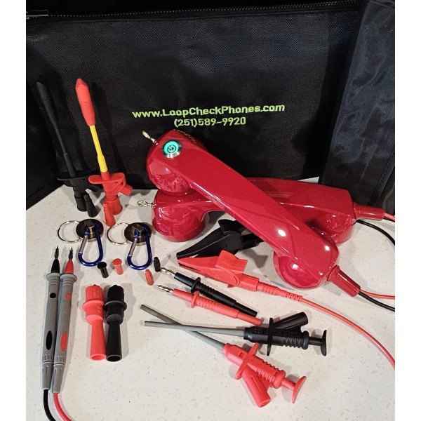 Loop Check Phones Electrician Continuity Test Phone Set ME002-N optional