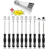 Carburettor Adjustment Tools, Pack of 10 Carburettor Screwdriver Set with