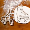 Set of 3 Roller Skating themed Cookie Cutters (Skate Helmet,