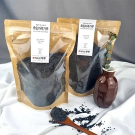Natural & Mi Black sesame sesame powder 500g x 1 peak / 자연앤미 흑임자깨죽가루 500g x 1봉