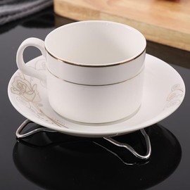 LYSAIMG 2Pcs Gas Stove Grate,Trivet Stove Burner Grate Gas Cooker Holder,Stainless Steel Kitchen Rack,Pot Stand,Coffee Milk Pot Holder for Gas Hob Kitchen Supplies