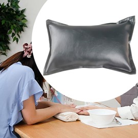 Harilla Maniküre-Armlehne, Handkissen-Ablagehalter, Zubehör, Nagelhandauflage, PU-, Armlehne, für Acrylnägel, Schwarz