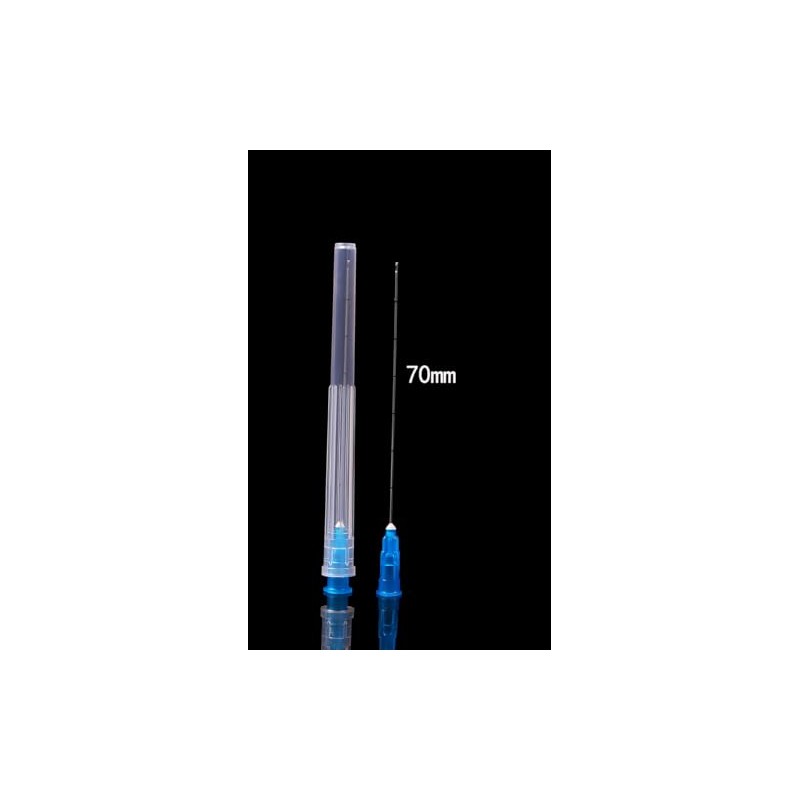 50packs/box Micro Blunt Ultra-fine Stainless Steel Dispensing Accessories Industrial Pipes