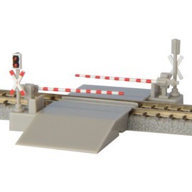 Lok Han Z Gauge S045-3 Level Crossing Set European Type