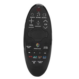 2-in-1 Universal Remote Controller, Smart TV Remote Control for (RBN59-01185F/BN59-01185D/BN94-07469A, etc), Portable Remote Control for LCD TV, Black