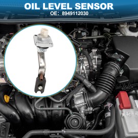 A ABSOPRO Ford Oil Level Sensor No. 8949112030 for Ranger 2001-2005 Plastic Metal Silver Tone
