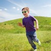 Kids Sunglasses with UV400 Protection - Lightweight, Flexible Frames -