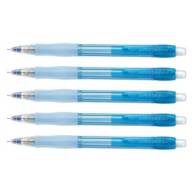 Pilot Super Grip Mechanical Pencil 0.5mm Sky Blue (Pack of 5)